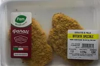 Mängden socker i Cotolette di Pollo panati