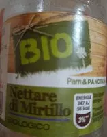 Mängden socker i Nettare di mirtillo