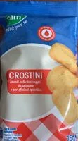 Mängden socker i Crostini classici