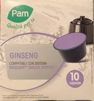 Mängden socker i Ginseng cialde