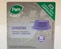 Mängden socker i Capsule Ginseng compatibili Lavazza a modo mio