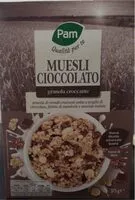 Mängden socker i Muesli cioccolato