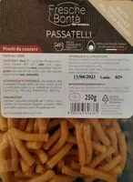 Mängden socker i Passatelli