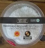 Mängden socker i Parmigiano Reggiano dop grattugiato