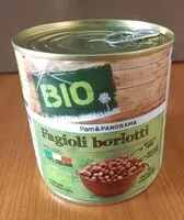 Mängden socker i Fagioli borlotti