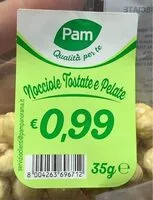 Mängden socker i Nocciole sgusciate tostate