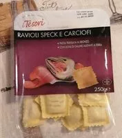 Mängden socker i Ravioli speck e carciofi