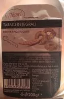Mängden socker i Taralli integrali