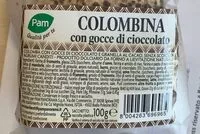 Mängden socker i Colombina con gocce di cioccolato