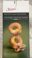 Mängden socker i Biscotti alla Nocciola