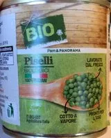 Mängden socker i Piselli biologici