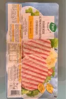 Mängden socker i hamburger al prosciutto cotto e formaggio