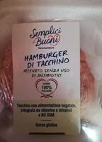 Mängden socker i Hamburger di tacchino