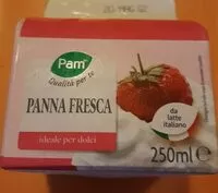 Mängden socker i Panna fresca