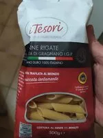 Mängden socker i Penne rigate pasta di gragnano igp