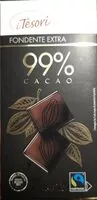 Mängden socker i Fondente extra 99% cacao