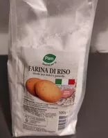Mängden socker i Farina di riso