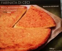 Mängden socker i Farinata di ceci i tesori