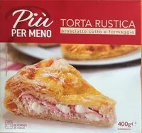 Mängden socker i Torta rustica