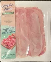 Mängden socker i Prosciutto cotto alta qualita’
