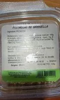 Mängden socker i Pistacchi in granella