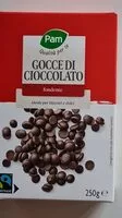 Mängden socker i Gocce di cioccolato fondente