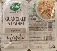 Mängden socker i Guanciale a dadini saporito