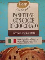 Mängden socker i Panettone con gocce di cioccolato