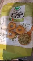 Mängden socker i Taralli ai semi di finocchio