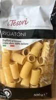 Mängden socker i I tesori rigatoni