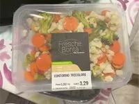 Mängden socker i Contorno tricolore