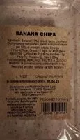 Mängden socker i Banana Chips