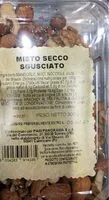 Mängden socker i Misto secco sgusciato