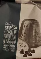 Mängden socker i Pandoro con gocce di cioccolato fondente extra 70