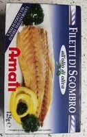 Mängden socker i Filetti di sgombro all'olio di oliva