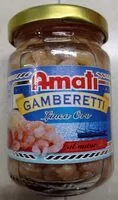 Mängden socker i Gamberetti linea oro