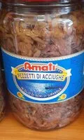 Mängden socker i Pezzetti di acciughe