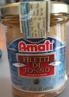 Mängden socker i Filetti di tonno