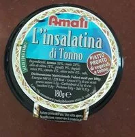 Mängden socker i L'insalatina di tonno