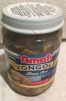 Mängden socker i Vongole Amati Vaso S Guscio