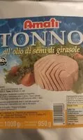 Mängden socker i Tonno all'olio di semi di girasole
