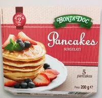 Mängden socker i Pancakes surgelati