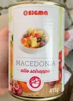 Mängden socker i MACEDONIA ALLO SCIROPPO
