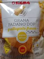 Mängden socker i Grana Padano DOP