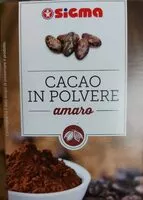 Mängden socker i Cacao in Polvere Amaro