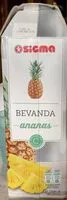 Mängden socker i Bevanda Ananas