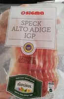 Mängden socker i Speck Alto Adige