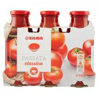 Mängden socker i Passata classica