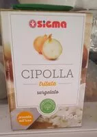 Mängden socker i CIPOLLA tritata surgelata
