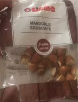 Mängden socker i Mandorle sgusciate